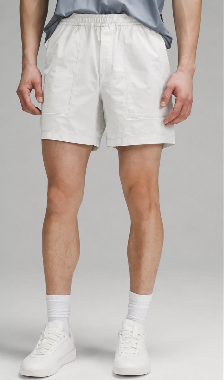 Lululemon Bowline Short 5" VersaTwill in White Size Large